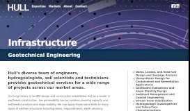 
							         Geotechnical Engineering – Hull								  
							    