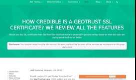
							         GeoTrust Review (May 2019) | Can You Trust Them? Find Out Here								  
							    