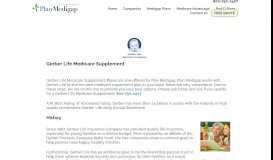 
							         Gerber Life Insurance Medicare Supplement | Plan Medigap								  
							    