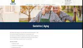 
							         Geriatrics Care | Aging | Columbia Gorge Family Medicine								  
							    