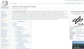 
							         German Aerospace Center - Wikipedia								  
							    
