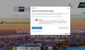 
							         German-New Zealand Chamber of Commerce, AHK Neuseeland								  
							    