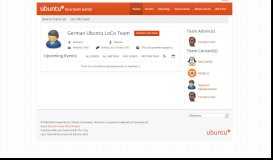 
							         German Ubuntu LoCo Team | Ubuntu LoCo Team Portal								  
							    