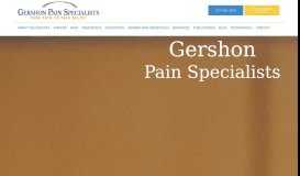 
							         Gershon Pain Specialists: Bioidentical Hormone Specialists: Virginia ...								  
							    