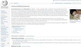 
							         Geruchsfetischismus – Wikipedia								  
							    