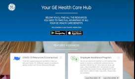 
							         GE's Health Care Hub - Welcome to Public Portal | HealthAhead								  
							    