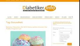 
							         Gesundheit Archive - Seite 15 von 16 - Diabetiker.Info - Das Info-Portal ...								  
							    