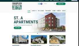 
							         Get A Home at Champlain Housing Trust								  
							    