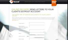 
							         Get all your Mail Securely Online with Dotpost - Docmail								  
							    