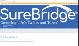 
							         Get Appointed to Sell SureBridge								  
							    
