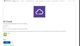 
							         Get BT Cloud - Microsoft Store en-GB								  
							    