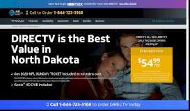 
							         Get DIRECTV Packages in North Dakota | 1-855-593-4107								  
							    