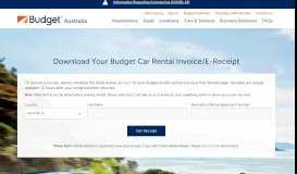 
							         Get e-Receipt | Budget Australia								  
							    