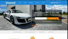 
							         Get Free Car Insurance Quotes for Albuquerque, New Mexico | Insurox®								  
							    
