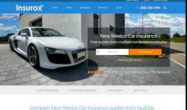 
							         Get Free Car Insurance Quotes for New Mexico | Insurox®								  
							    
