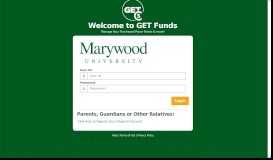 
							         GET - Login - Marywood University - Cbord								  
							    