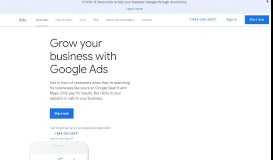 
							         Get More Customers With Easy Online Advertising - Google Ads								  
							    
