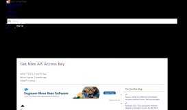 
							         Get Nike API Access Key - Stack Overflow								  
							    