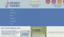 
							         Get Our Mobile App - Dunwoody Pediatrics								  
							    