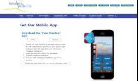 
							         Get Our Mobile App - Tamalpais Pediatrics								  
							    