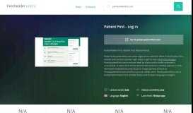 
							         Get Portal.patientfirst.com news - Patient First - Log in								  
							    