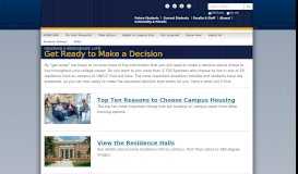 
							         Get Ready to Make a Decision - Housing and Residence Life at UNCG								  
							    