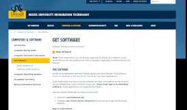 
							         Get Software | Information Technology | Drexel University								  
							    