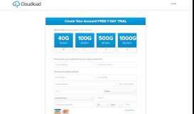 
							         Get Started - Cloudload - Store and stream your files safely from the ...								  
							    