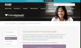 
							         Get Started - FollowMyHealth - San Diego - Sharp HealthCare								  
							    