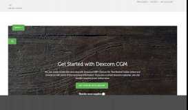 
							         Get Started with Dexcom CGM | Reorder Diabetic Supplies								  
							    