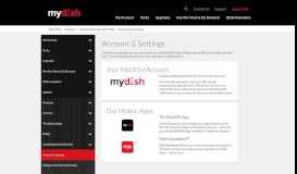 
							         Get Started with DISH: Your Account & Settings | MyDISH								  
							    