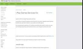 
							         Get Started with Play Games Services for Android | Google ...								  
							    