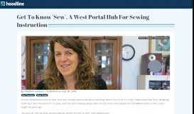 
							         Get To Know 'Sew', A West Portal Hub For Sewing Instruction | Hoodline								  
							    
