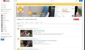 
							         GetBucks TV - Instant Online Credit - YouTube								  
							    