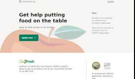 
							         GetCalFresh.org: Apply for California Food Stamps Online								  
							    