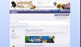 
							         Getting A Level One Toon To BFA - WarcraftPets Forum								  
							    