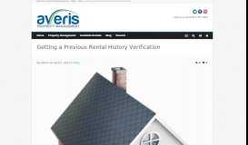 
							         Getting a Previous Rental History ... - Murrieta Property Management								  
							    