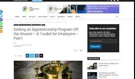 
							         Getting an Apprenticeship Program Off the Ground – A Toolkit for ...								  
							    