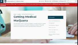 
							         Getting Medical Marijuana | PA.GOV								  
							    