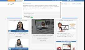 
							         Getting Started - Arise Work From Home								  
							    