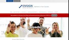 
							         Getting Started In Our Onvio Client Center from ... - Ensign CPA Group								  
							    