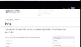 
							         Getting Started | IT and Library Services | University of Greenwich								  
							    