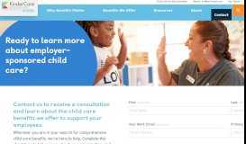 
							         Getting Started with Employer-Sponsored Child Care | KinderCare								  
							    