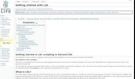
							         Getting started with LSL - Second Life Wiki								  
							    
