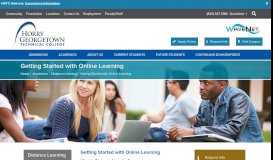 
							         Getting Started with Online Learning | Horry-Georgetown Technical ...								  
							    