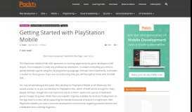 
							         Getting Started with PlayStation Mobile | Packt Hub								  
							    