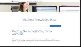 
							         Getting Started with Your New Account - Bluehost								  
							    