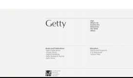 
							         Getty Research Portal								  
							    