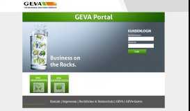 
							         GEVA-Portal								  
							    
