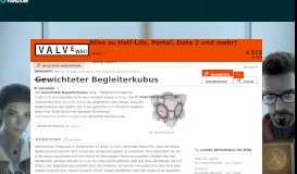 
							         Gewichteter Begleiterkubus | Valve Wiki | FANDOM powered by Wikia								  
							    